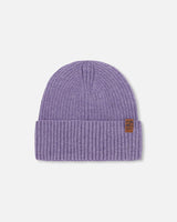 Knit Hat Lavender-0