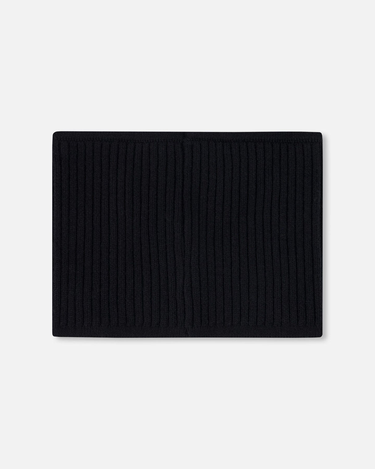 Knit Neckwarmer Black-1