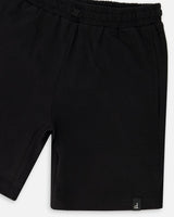 Organic Cotton Jersey Shorts Black-2