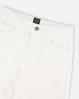 Wide Leg Jeans White-3