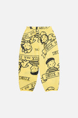 40Th Anniversary Printed Poplin Pant Honey Yellow-2
