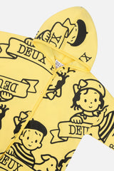 40Th Anniversary Printed Jersey One-Piece Honey Yellow-4