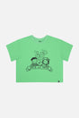 Adult 40Th Anniversary Graphic T-Shirt Green-0