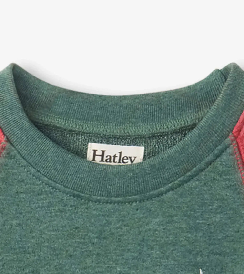 Holiday Stag Pullover Sweatshirt | Hatley | Hatley | Jenni Kidz