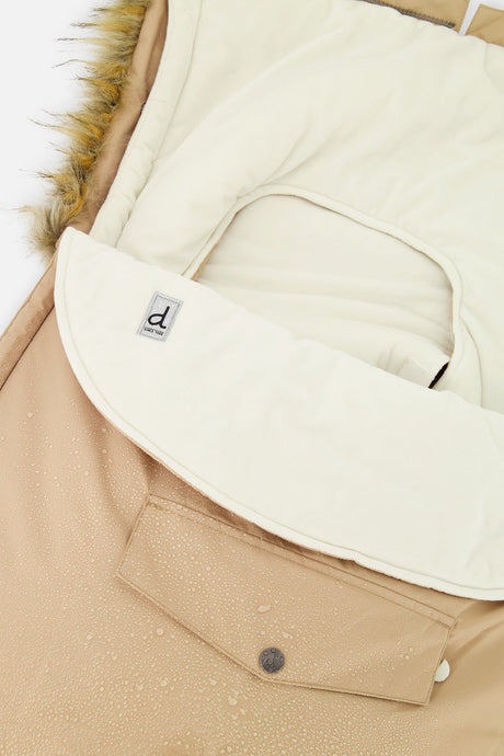Deux par Deux Bunting Bag For Car Seats & Strollers Beige