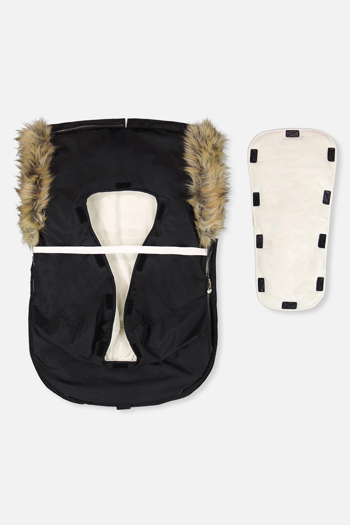 Deux par Deux Bunting Bag For Car Seats & Strollers Black