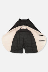 Deux par Deux Nido Baby Wrap For Bassinet Car Seats And Strollers Black
