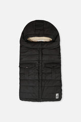 Deux par Deux Evolutive Footmuff For Car Seats And Strollers Black