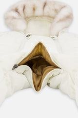 Deux par Deux Off White -30°C baby winter snowsuit alternate product view