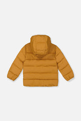 Winter Jacket Adapted For Car Seats Brown Sugar-4