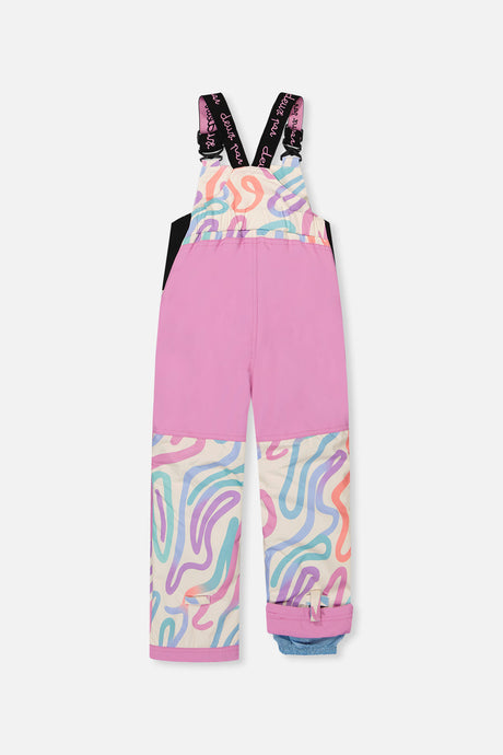Deux par Deux Two Piece Discover Snowsuit Multicolored Line Print