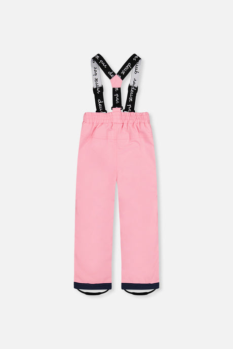 Deux par Deux Light Weight Two Piece Chill Snowsuit Blue Floral Print