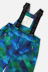 Deux par Deux Two Piece Play Snowsuit Blue And Green Checkered Print