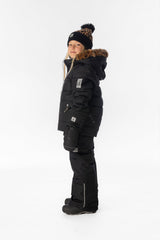 Deux par Deux Two Piece Play Snowsuit Black