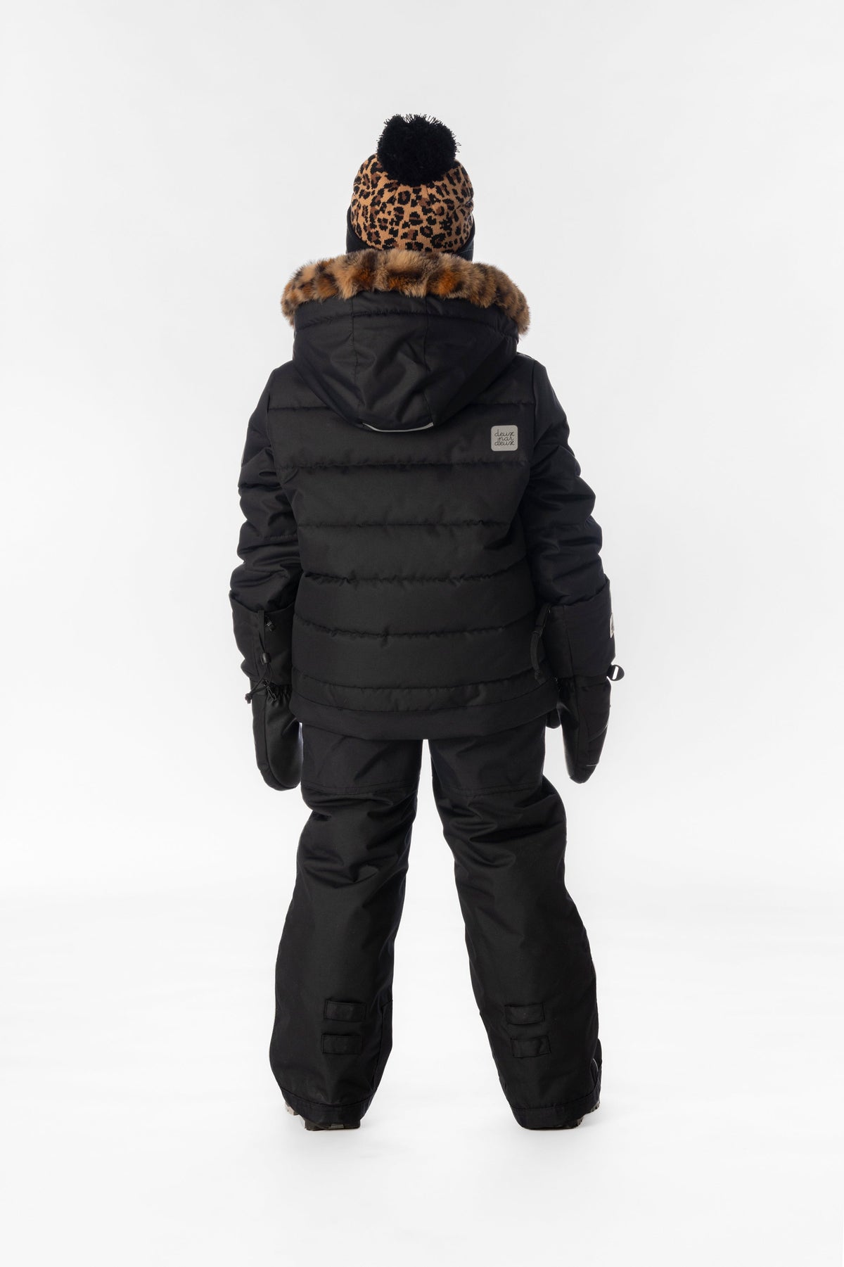 Deux par Deux Two Piece Play Snowsuit Black