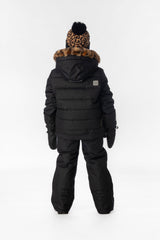 Deux par Deux Two Piece Play Snowsuit Black