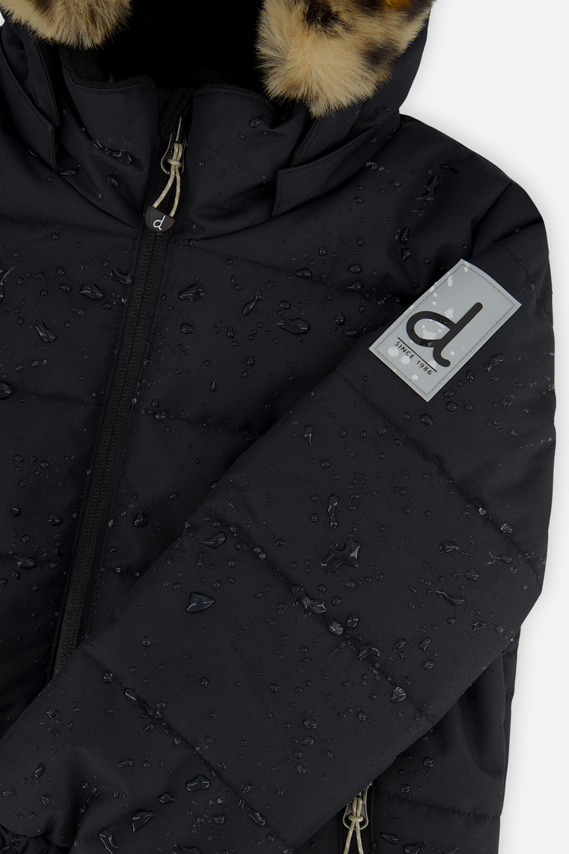 Deux par Deux Two Piece Play Snowsuit Black