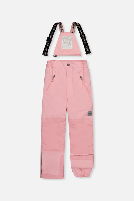 Girls pink PLAY two-piece snow suit with adjustable grow-with-me fit