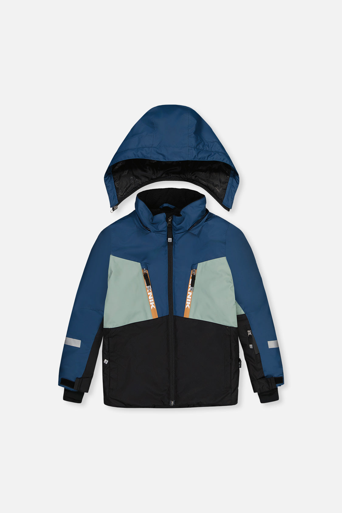 Deux par Deux TEKNIK two-piece snowsuit in Navy Blue — alternate product view