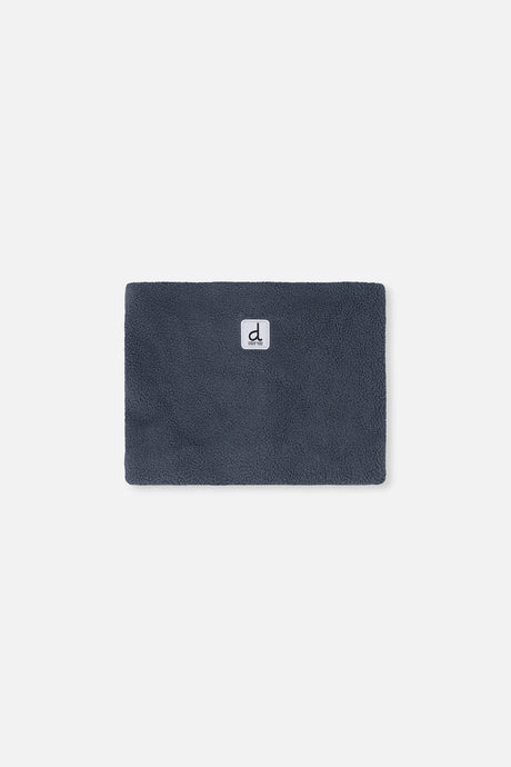 Charcoal grey fleece neckwarmer included with the TEKNIK snowsuit