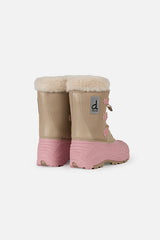 Winter Boots With Removable Lining Pale Dusty Pink-2