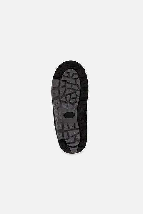 Deux par Deux kids' black winter boots with removable liner – treaded outsole