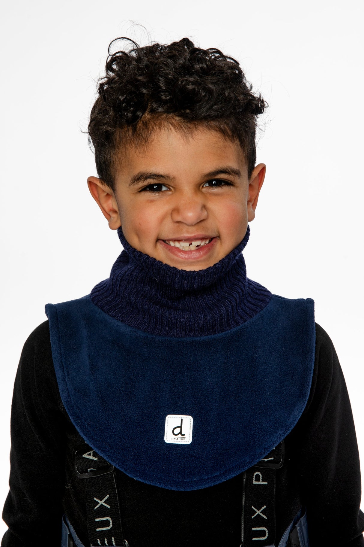 Knit & Polar Turtle Neckwarmer Navy Blue-1