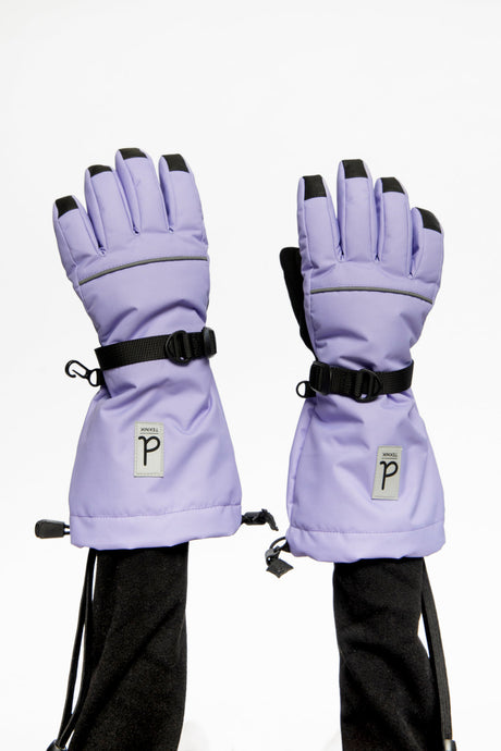 Teknik Winter Gloves Violet-1