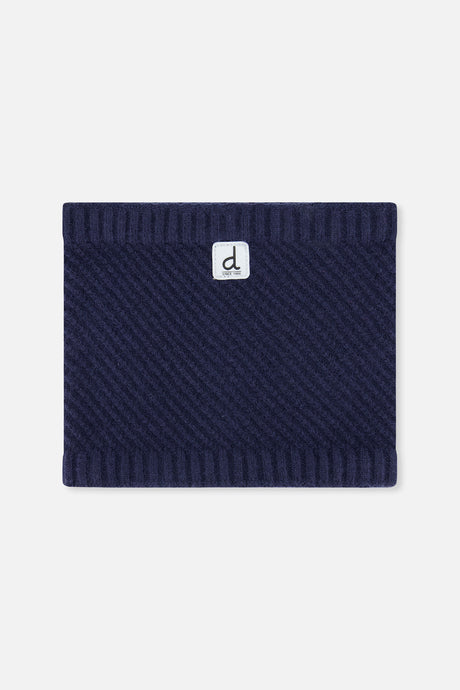 Winter Knit Neckwarmer Navy Blue-0