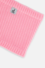 Winter Knit Neckwarmer Pink-3