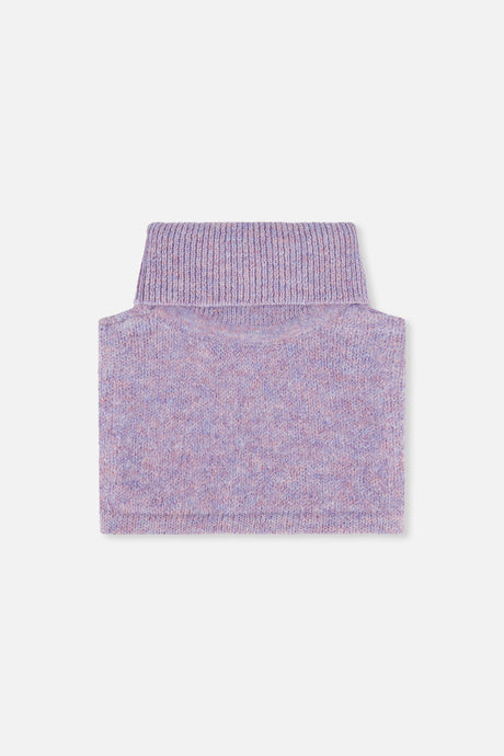 Knit Turtle Neckwarmer Lavender-2