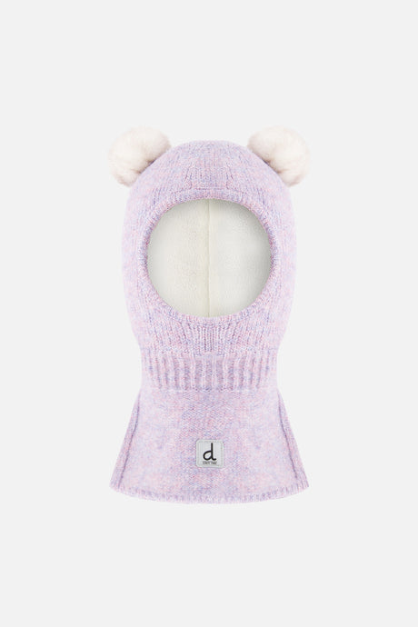 Knit Bear Balaclava Lavender-0