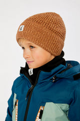 Winter Knit Hat Brown Sugar-1