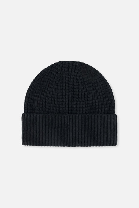 Winter Knit Hat Black-2