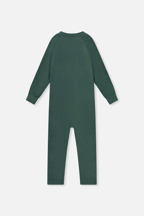 Baby One Piece Thermal Underwear Sage Green-4