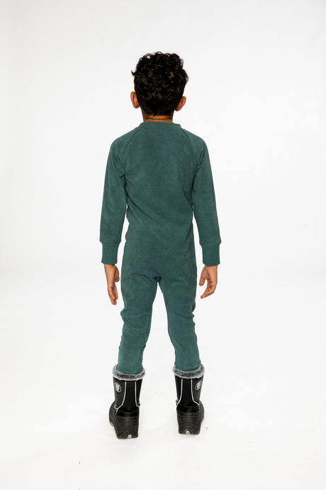 One Piece Thermal Underwear Sage Green-3