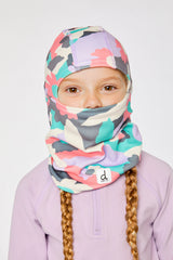 Brushed Jersey Balaclava Coral Camouflage Print-1