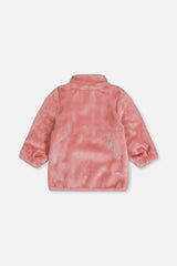 Plush Jacket Dusty Pink-2