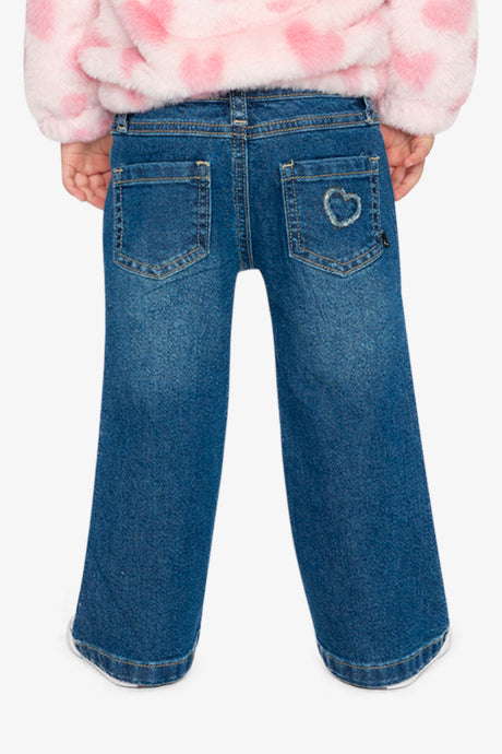 Deux par Deux Boot Leg Jeans Navy Blue Denim