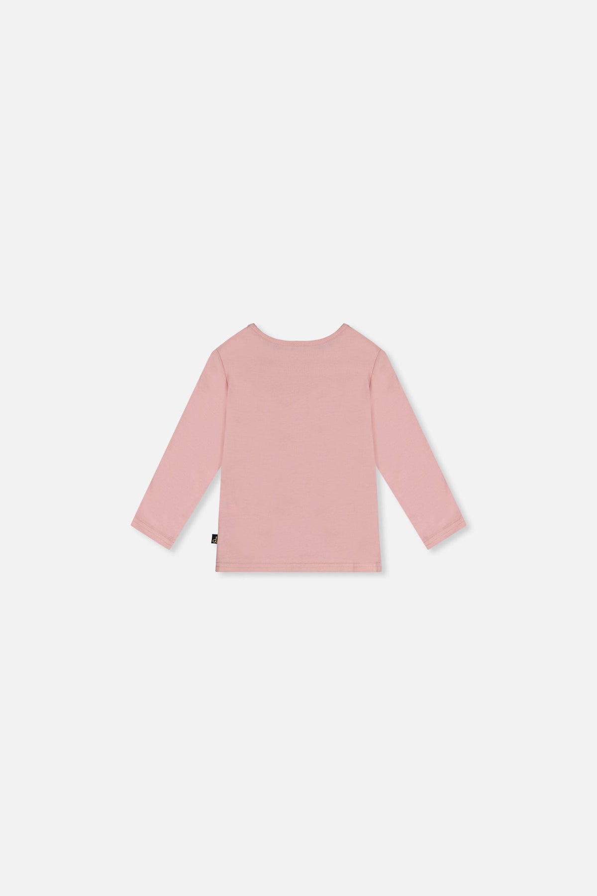 Baby Organic Cotton T-Shirt Pale Dusty Pink-1