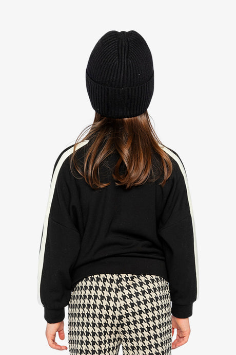 Lookbook: child in the Deux par Deux black milano zip jacket, third image