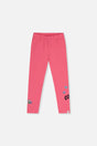 Organic Cotton Leggings Pink-0