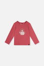 Organic Cotton Jersey T-Shirt Raspberry Pink-0