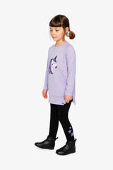 Organic Cotton Jersey Leggings Black-3
