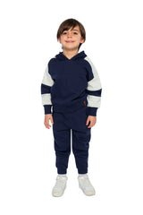 Fleece Sweatpants With Pockets Dark Blue-4