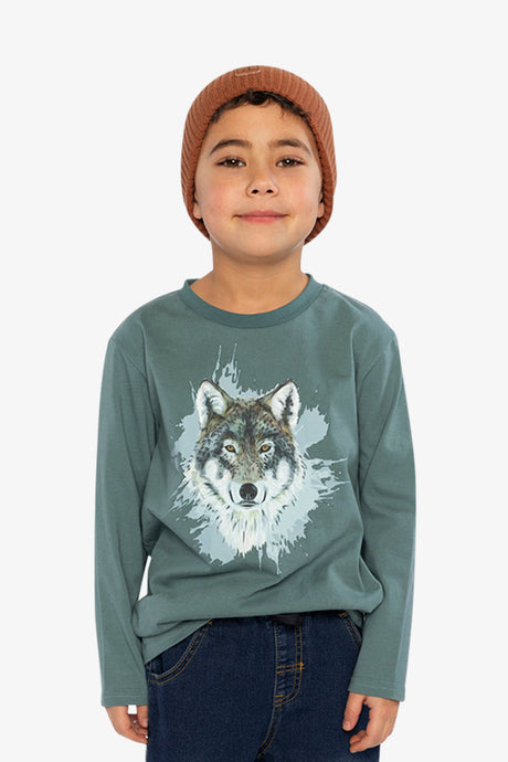 Long Sleeve T-Shirt Turquoise-1
