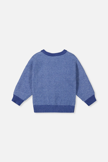 Deux par Deux Knit Sweater Blue product image P2