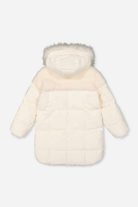 Long Winter Puffer Coat Off-White-1