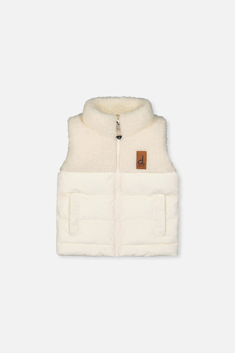 Sleeveless Mid-Season Vest Off-White-0