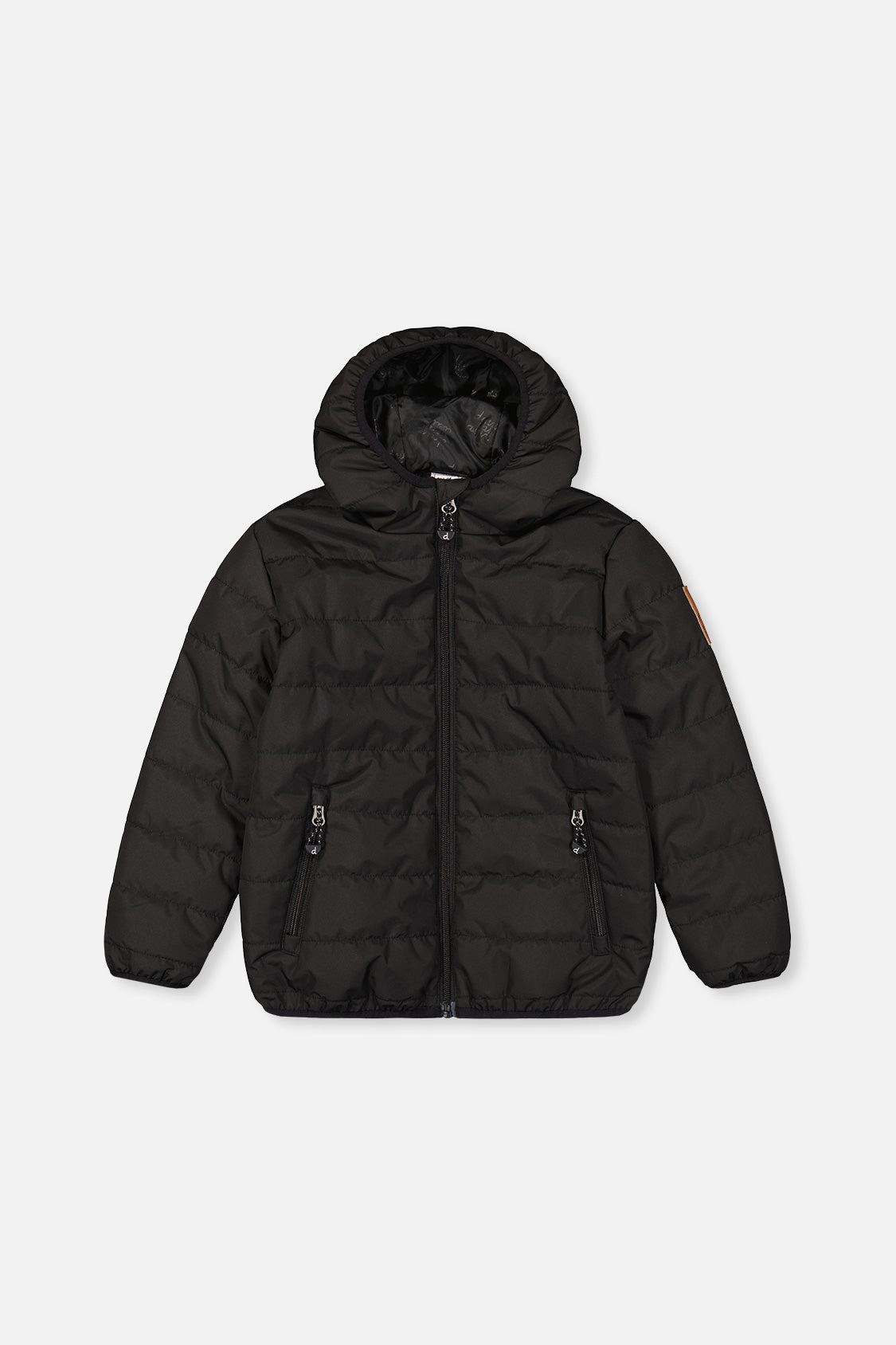 Insulating Quilted Mid-Season Jacket Black-0